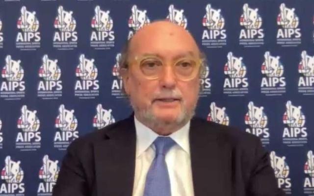 华体会官方网站入口-国际体育记者协会主席向体坛加读者问好！